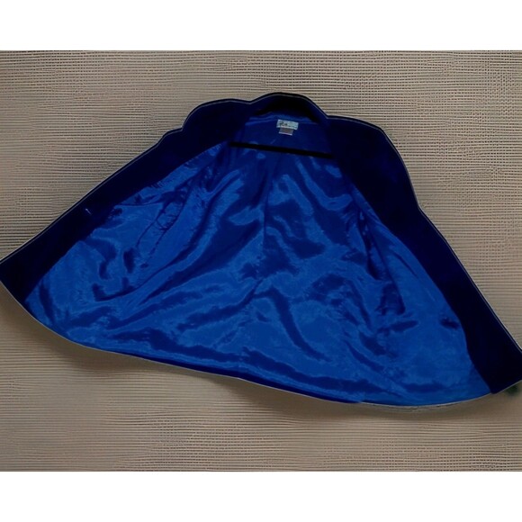 Vintage 70s Women's Blazer Purple Sz 14 Corduroy 100%Cotton JBJ Sportswear - Picture 8 of 8